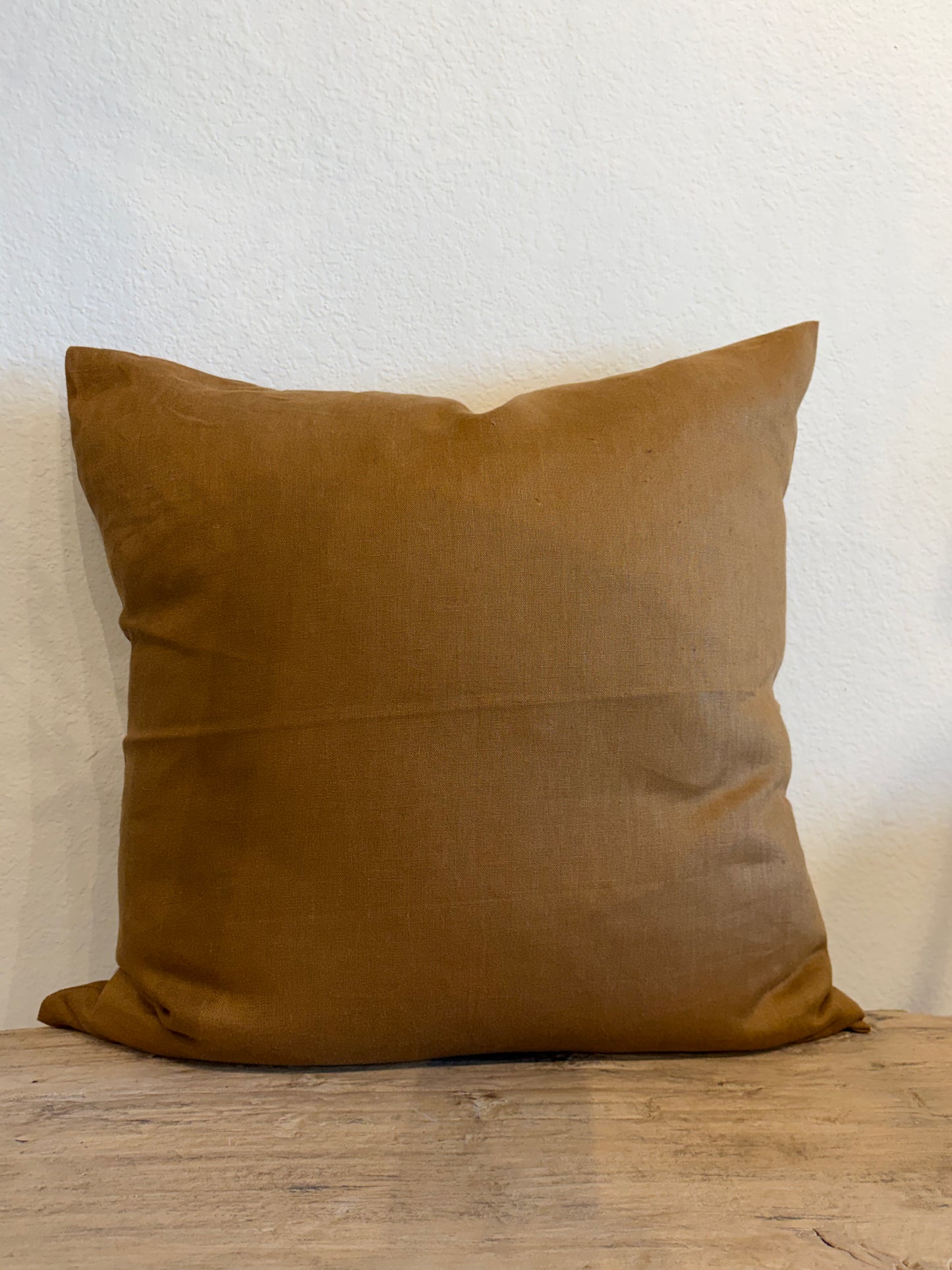 Linen Caramel Pillow