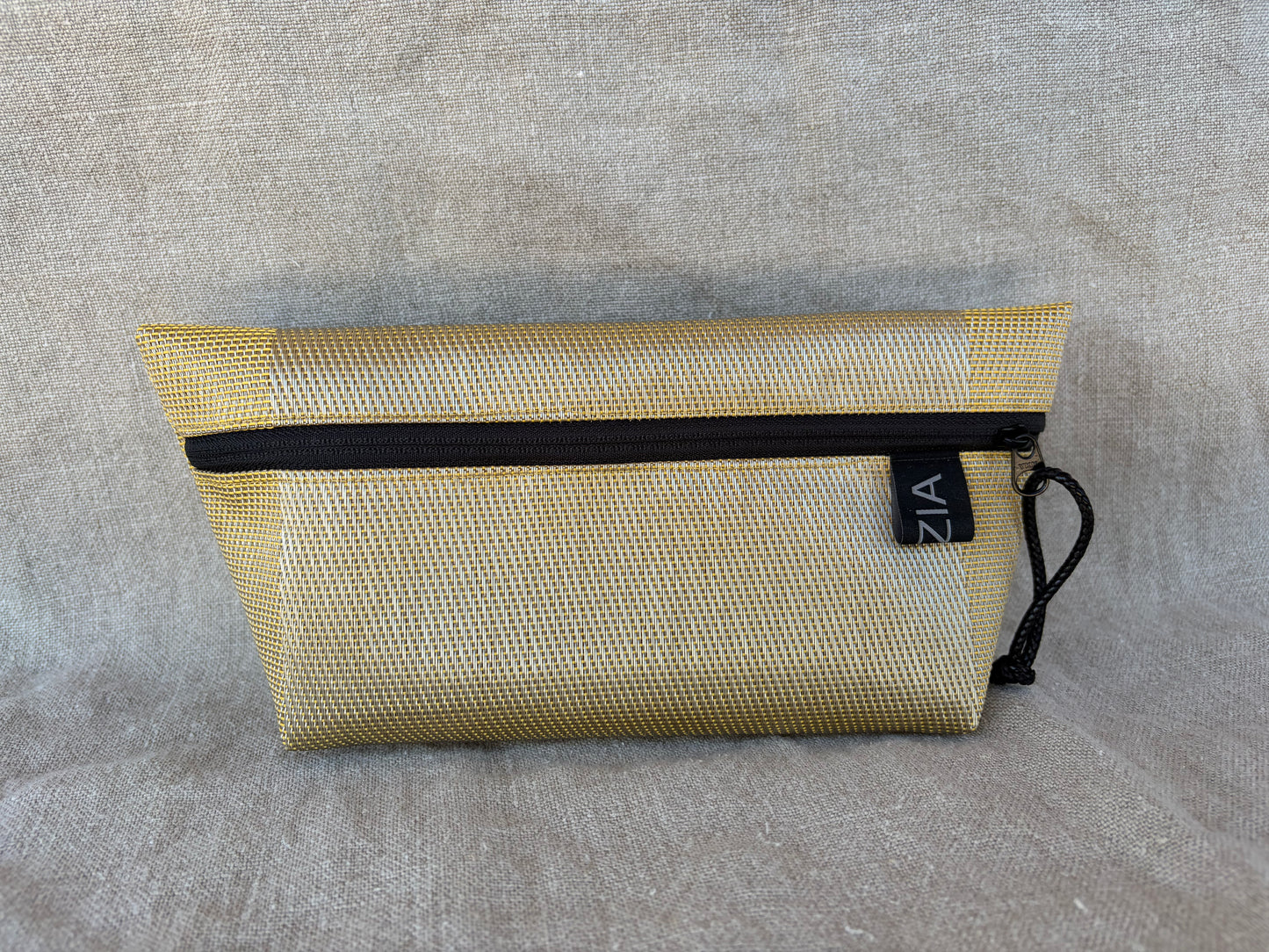 Golden Zip Pouch