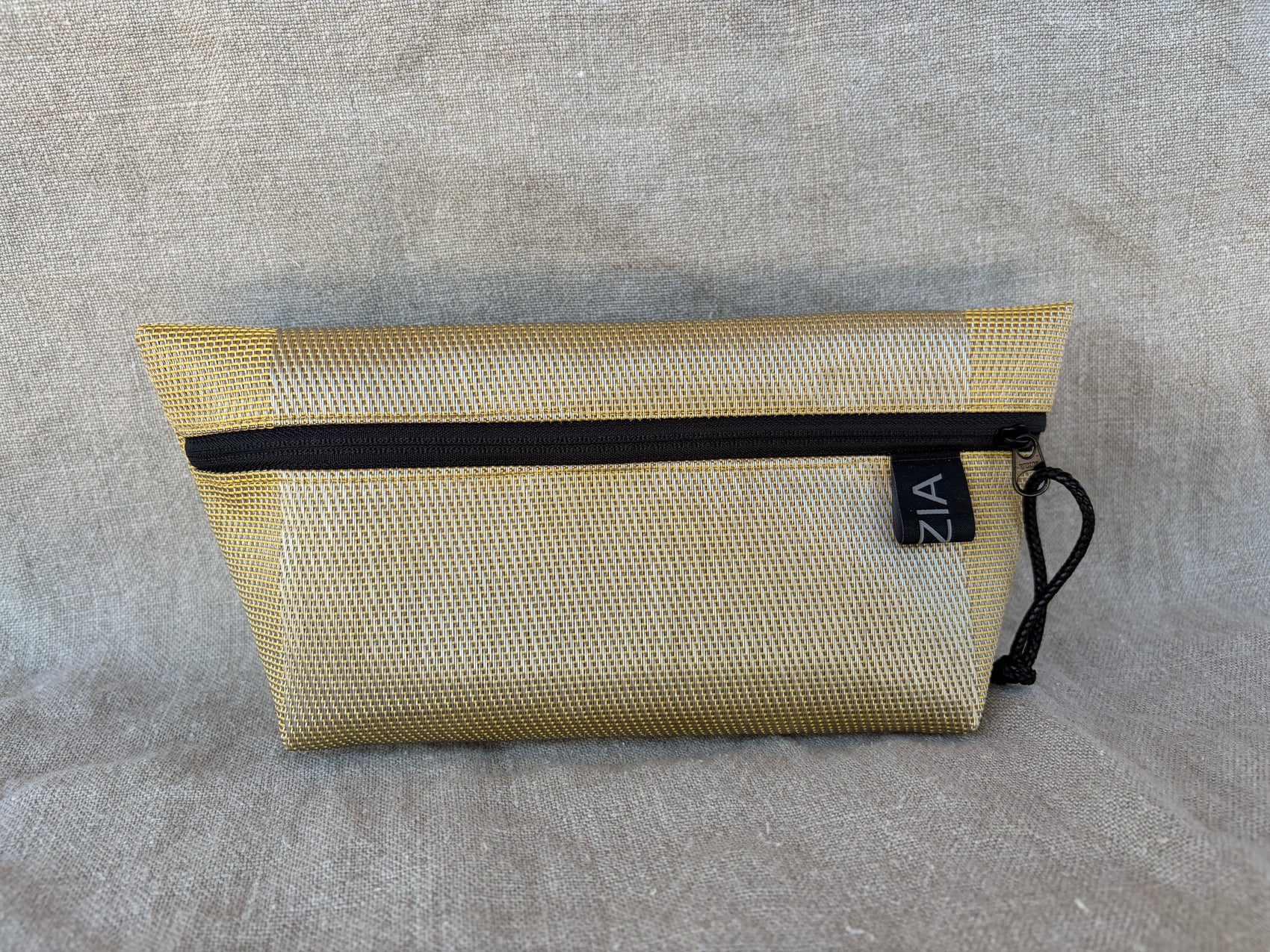 Golden Zip Pouch