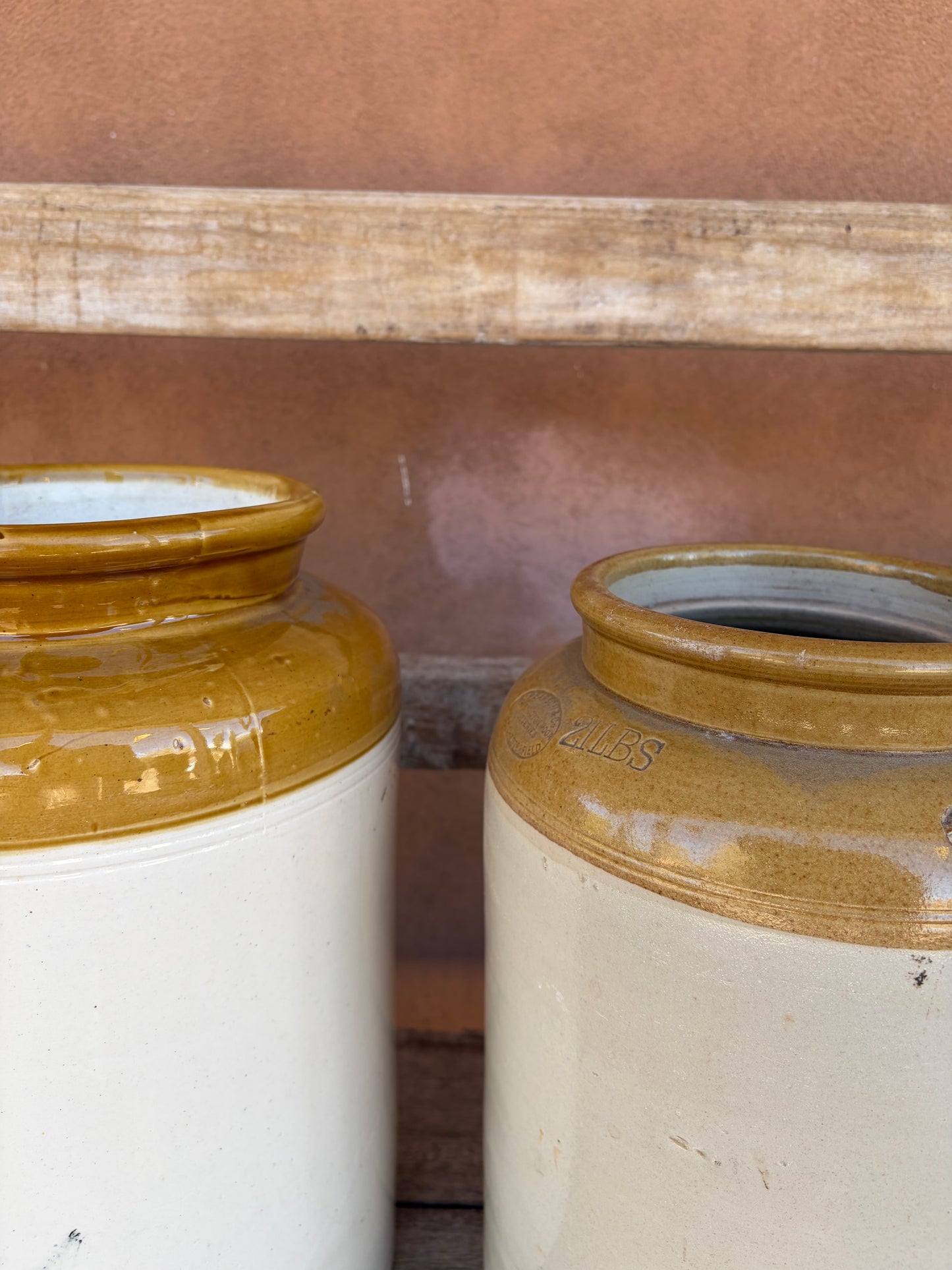 Large Vintage Pickle Jar