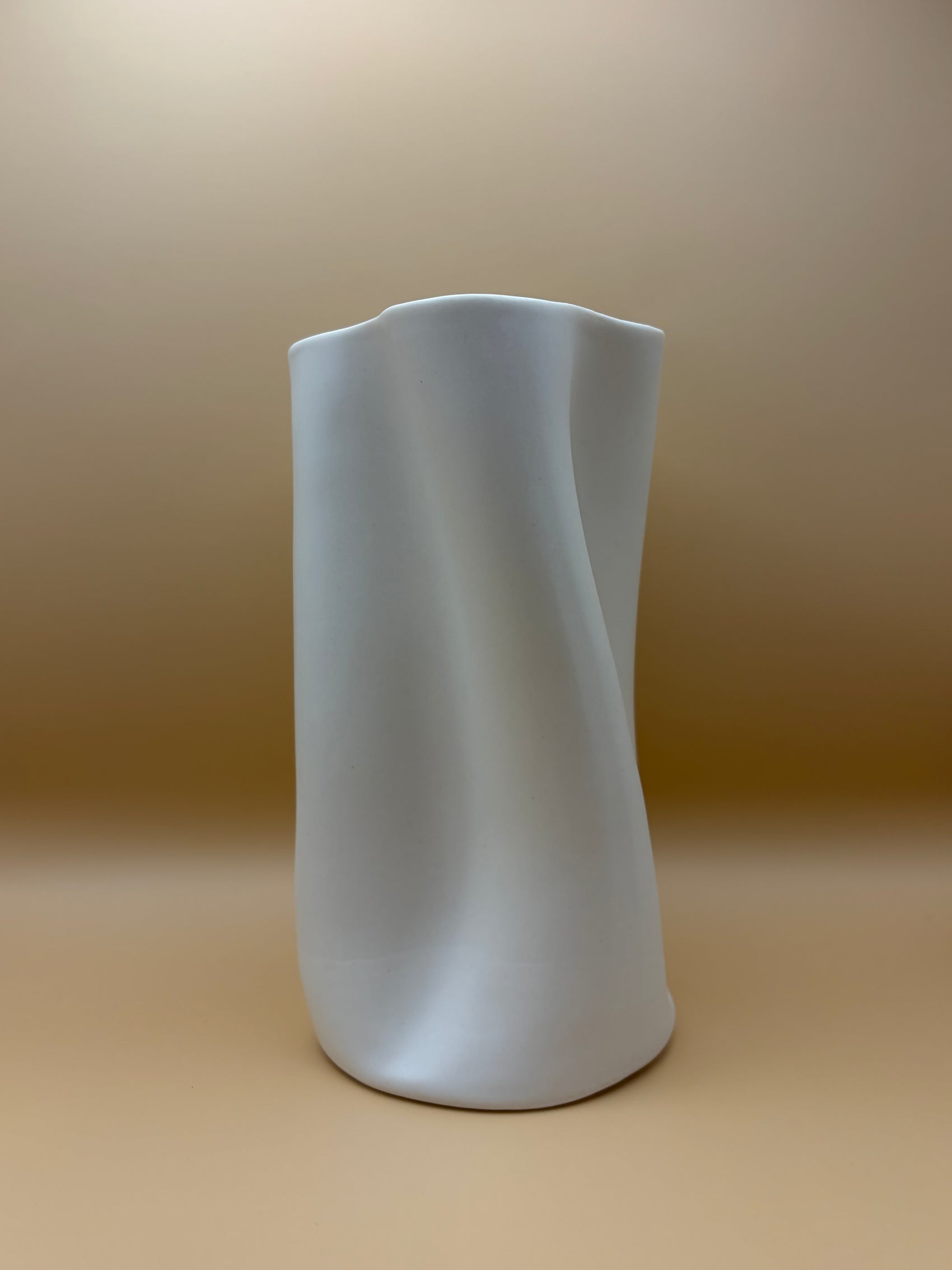 Satin Flutter Vase
