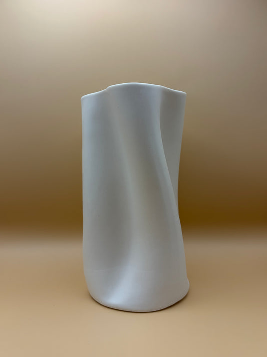 Satin Flutter Vase