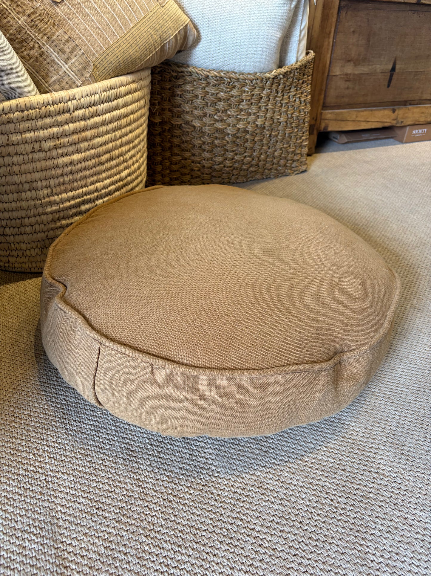 Belgian Linen Dog Bed
