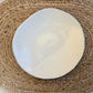 White Gold Ceramic 8" Salad Plate