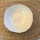 White Gold Ceramic 7" Soup Bowl