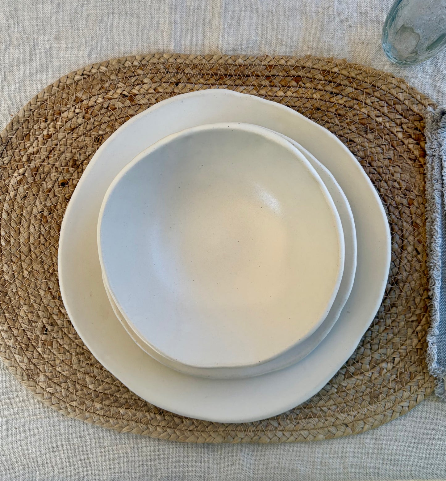 White 7" Soup Bowl
