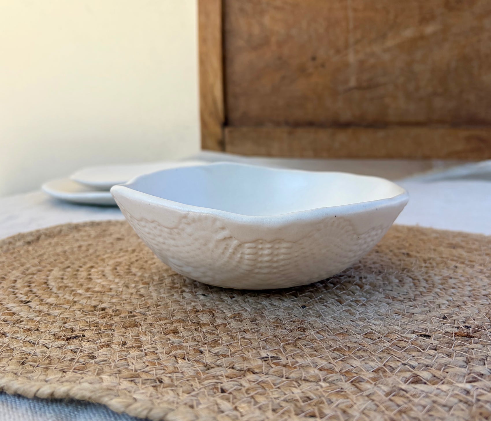 White 7" Soup Bowl