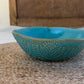Turquoise Ceramic Soup Bowl 7"