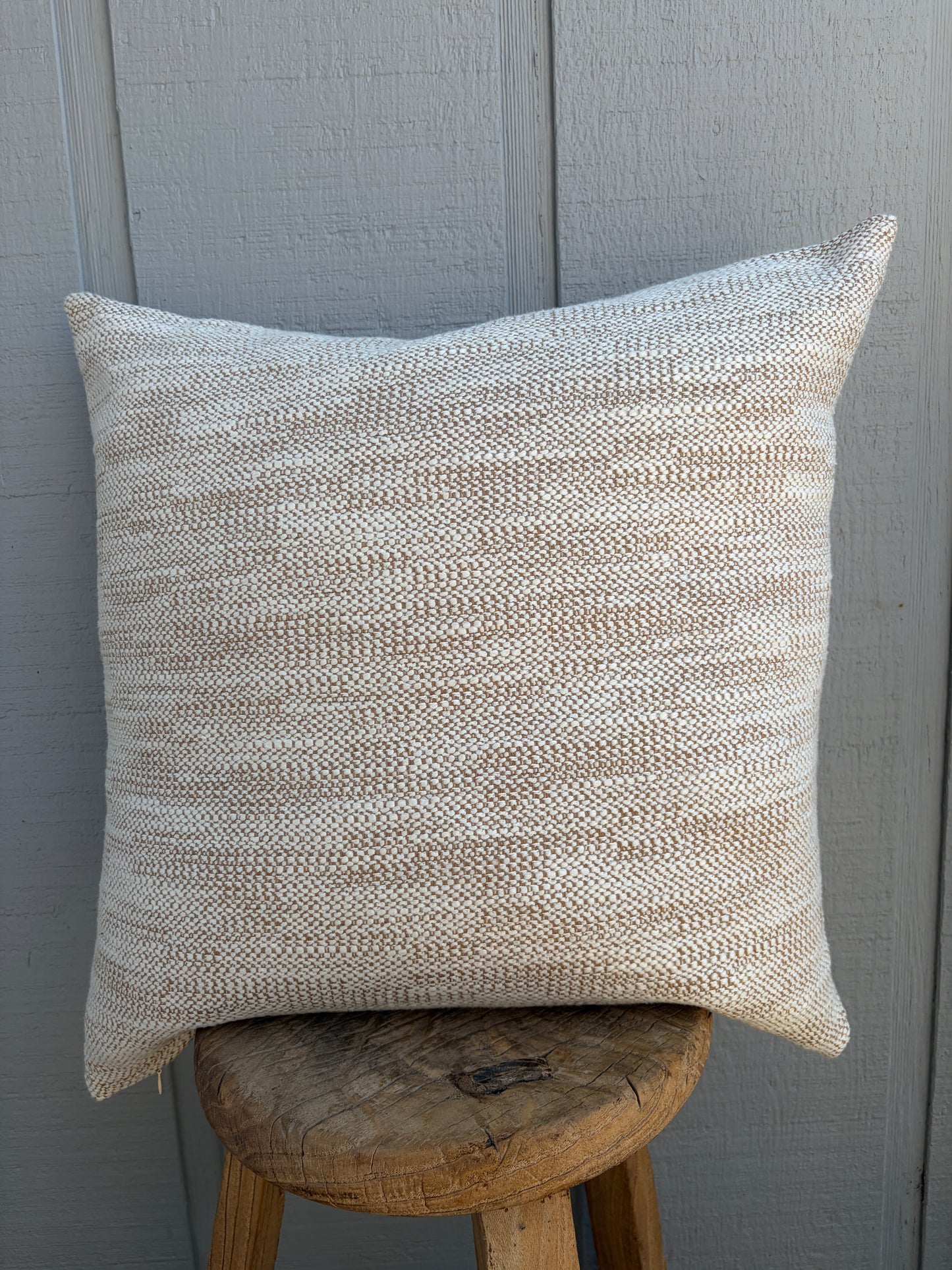 Textured Champagne Pillow