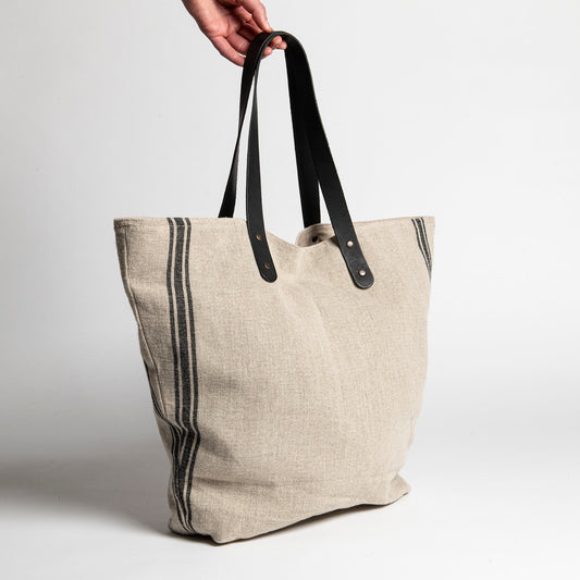 Leather Handle Thieffry Tote