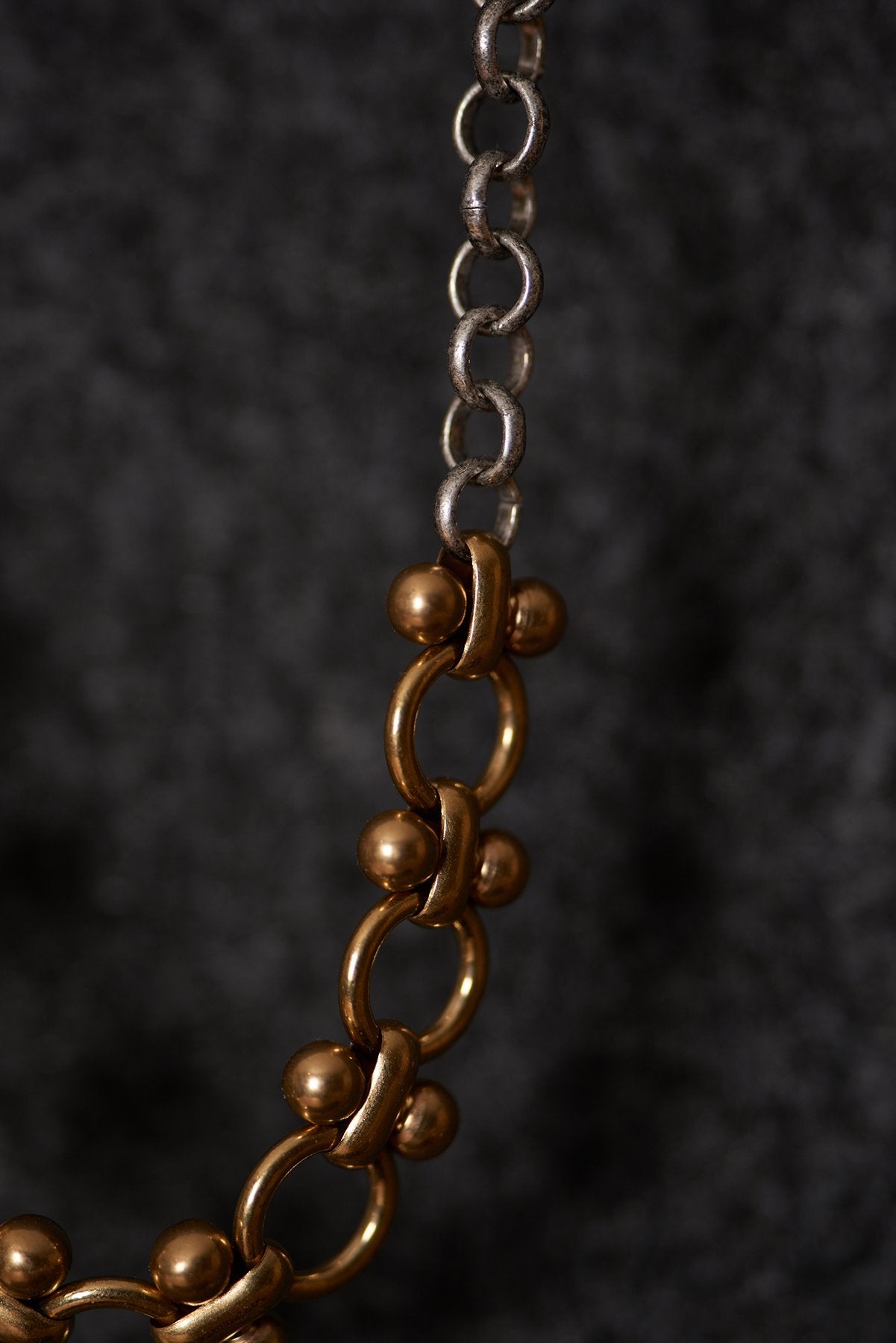 Mélange Barbell Necklace