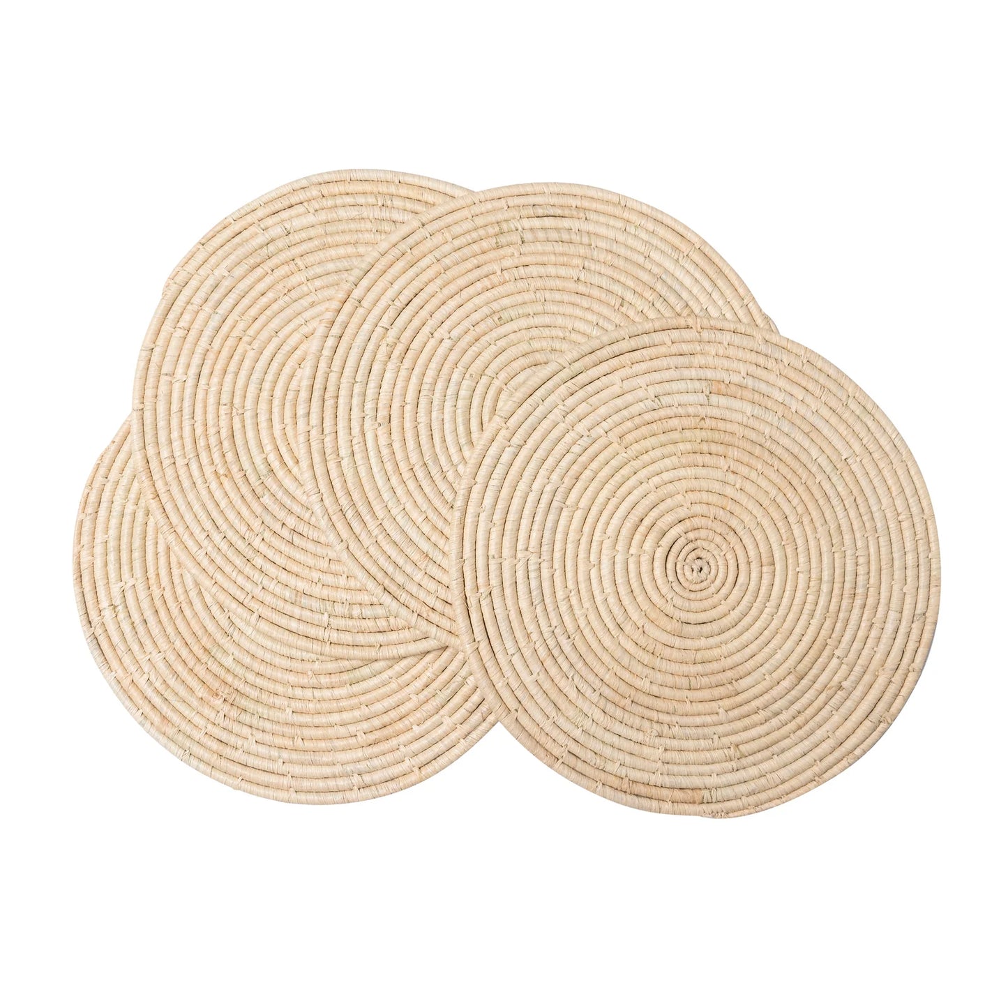 Raffia Placemats Set of 4