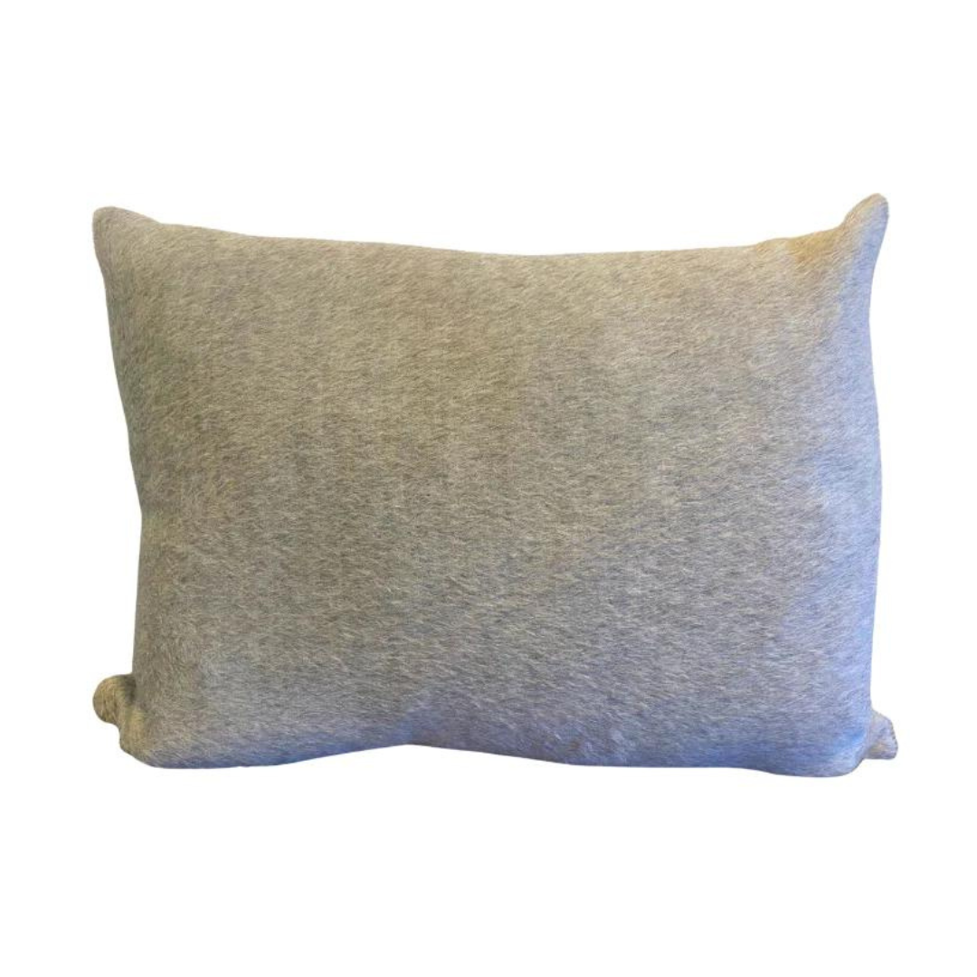 Sandra Jordan Grey Alpaca Pillow