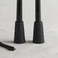 Pumice Taper Candle Holders