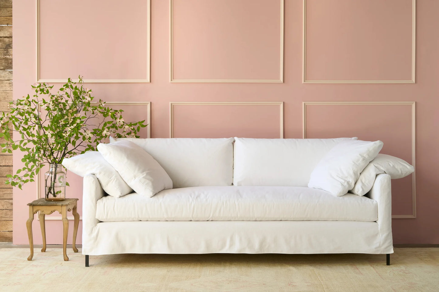 90" Radley Sofa - Denim White
