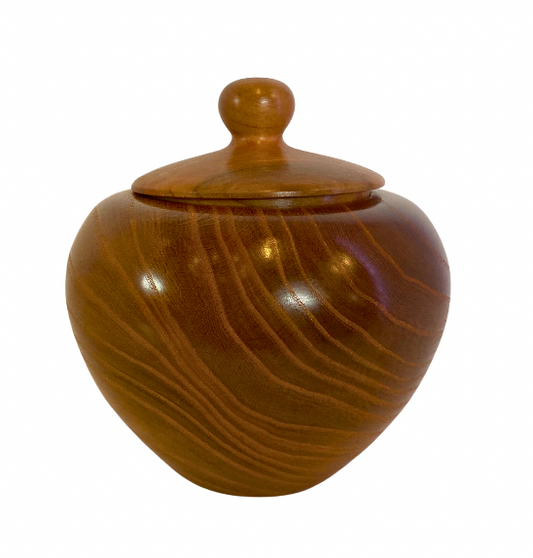 New Mexican Mulberry Ash Lidded Vessel