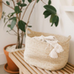 Natural Oval Jute Basket