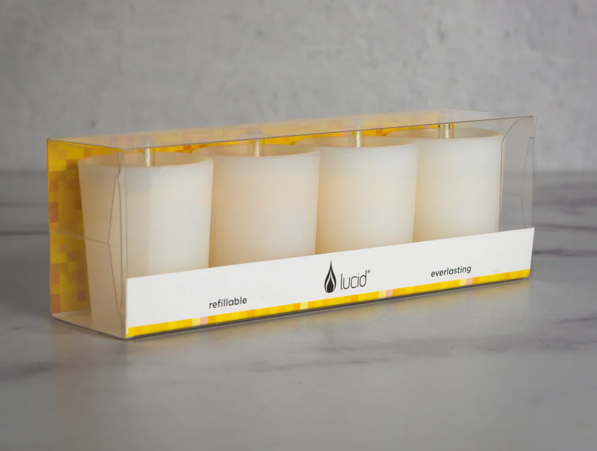 Natural Votive 4-Pack
