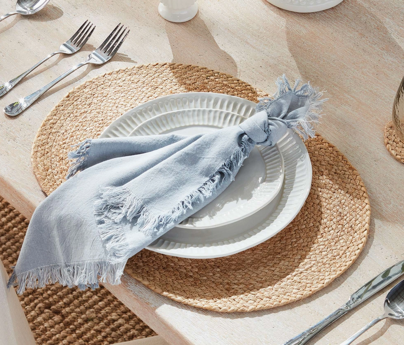 Jute Coil Oval Placemat