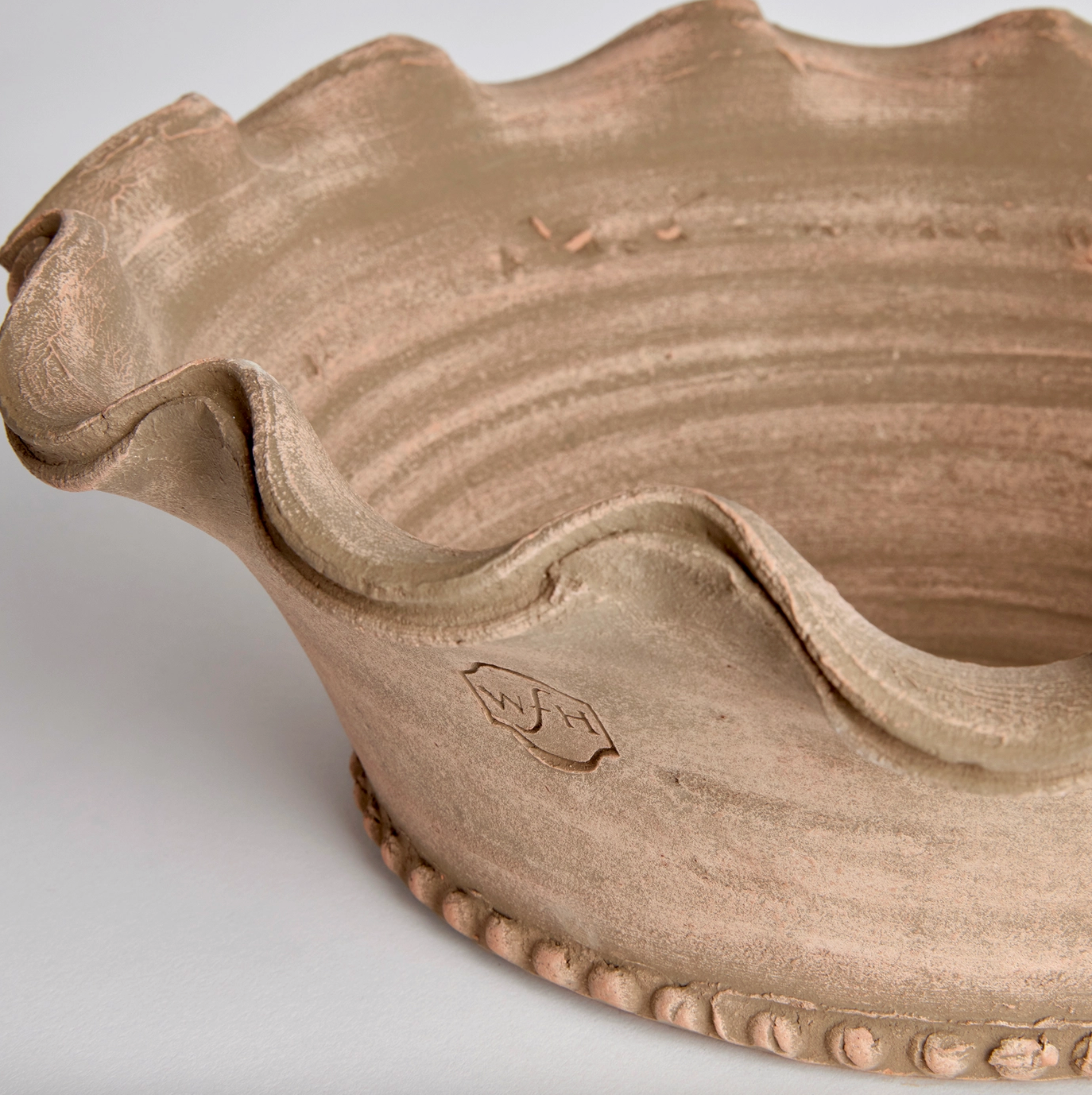 No. 6 Aged Wakefield Handmade Aged Terracotta Pot