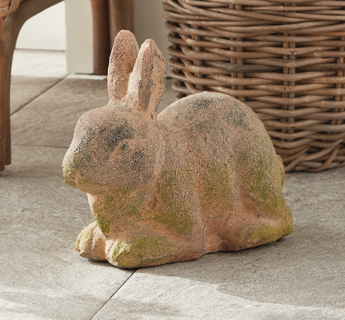 Large Weathered Garden Rabbit