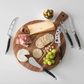5-Piece Black Pakkawood Cheese Knife Set