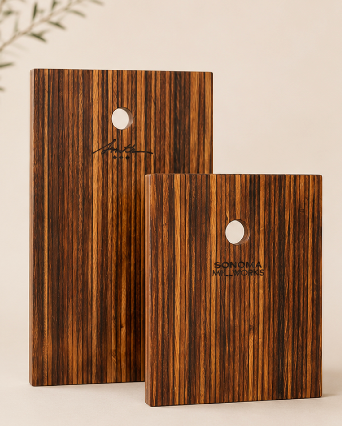 Smith Wine Stave Cutting Board