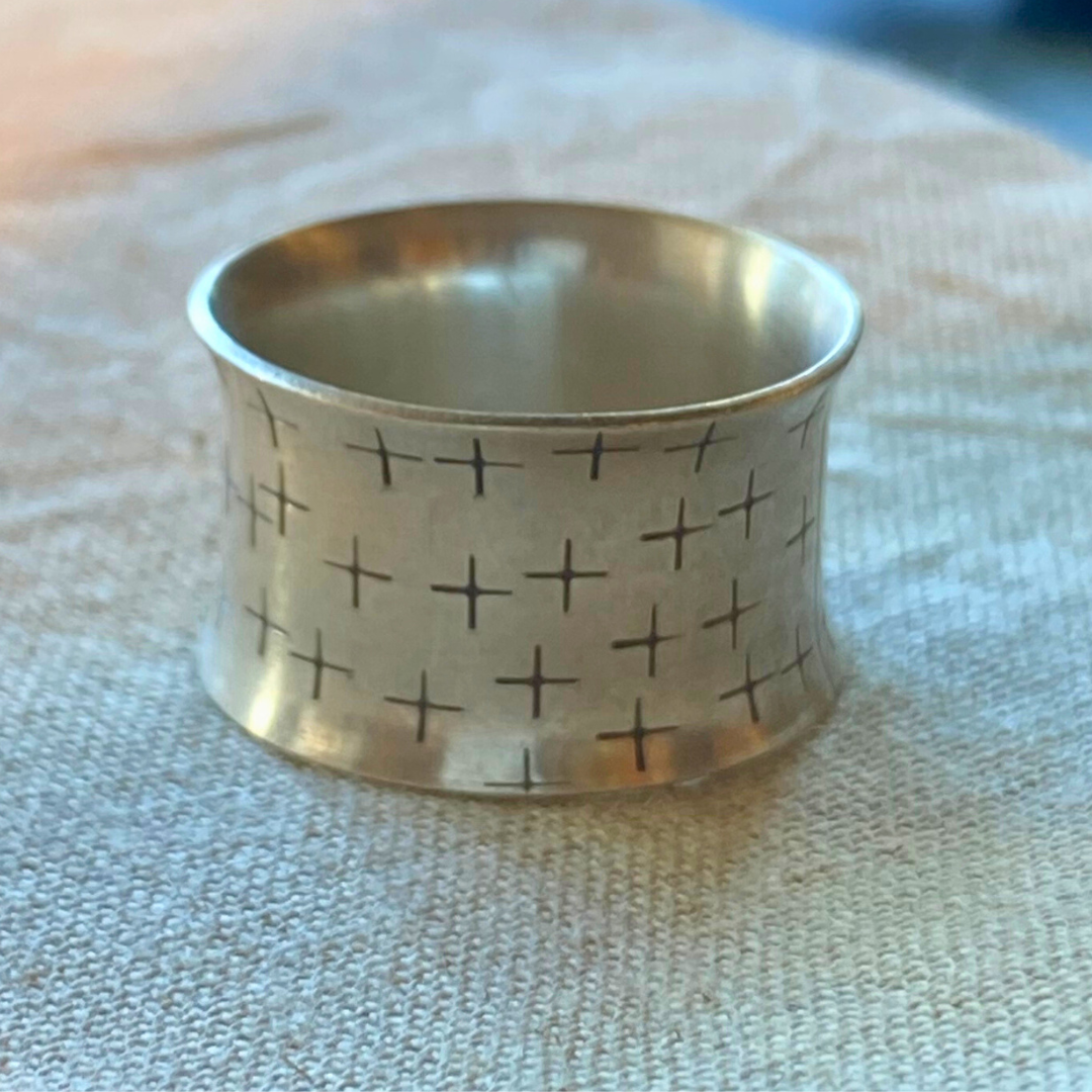 +++ Engraved Sterling Silver Ring