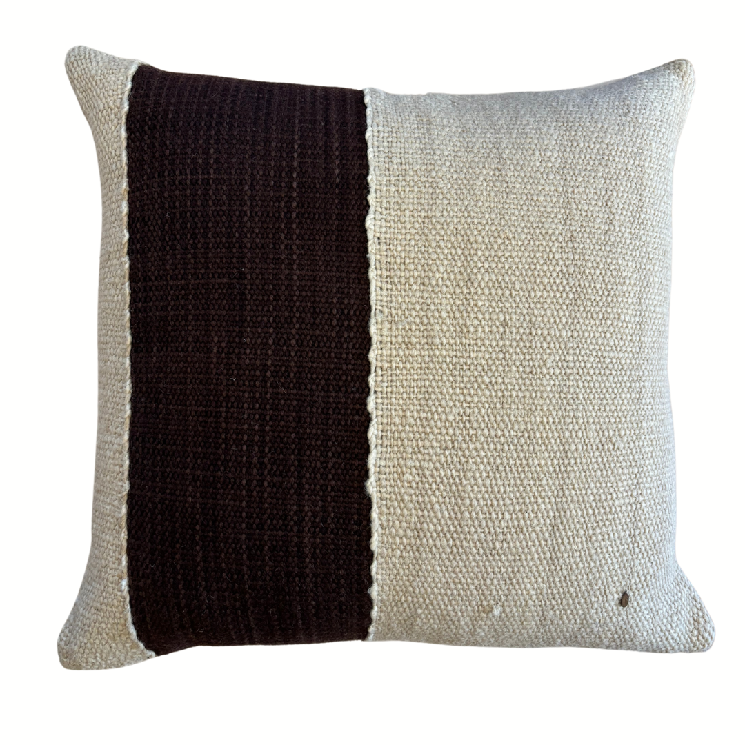 Lazo Brown & Oatmeal Pillow