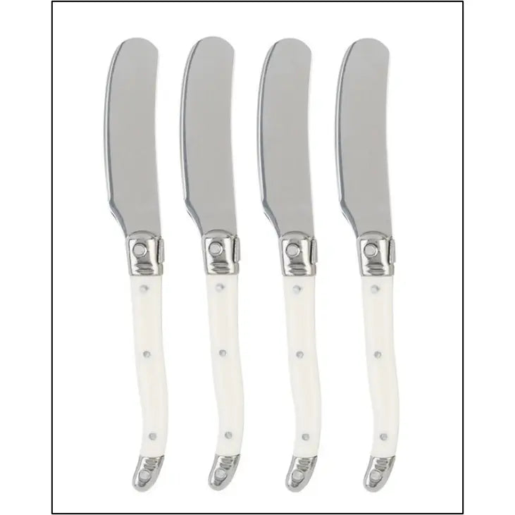 4-Piece Spreader Set with Faux Ivory Handles