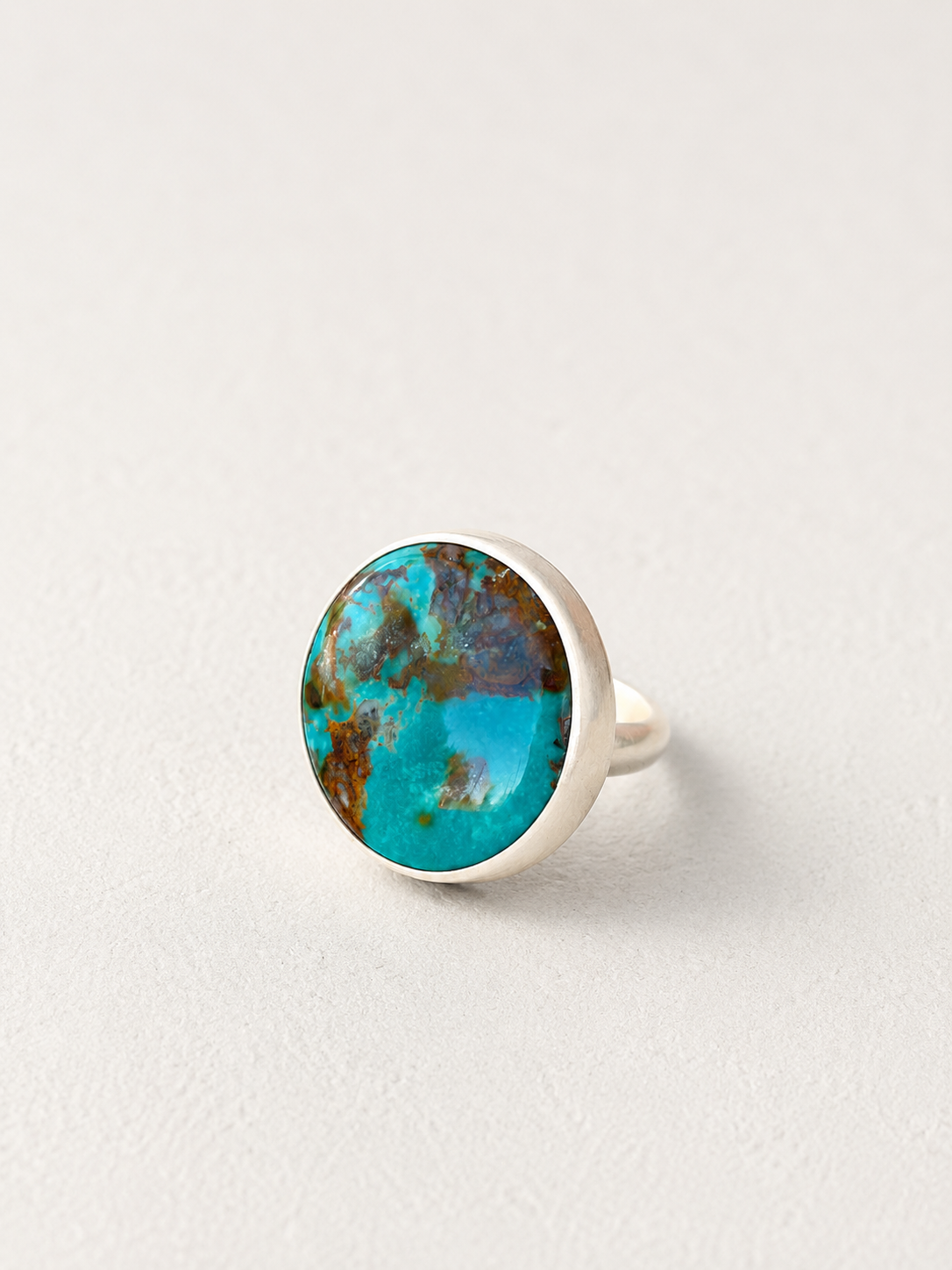 Apache Nugget Turquoise Ring