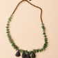 Vintage Aquamarine Tassel Necklace