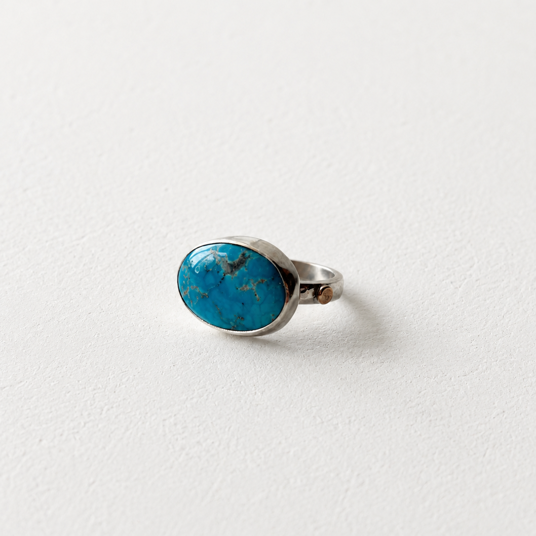 Blue Bird Turquoise Ring