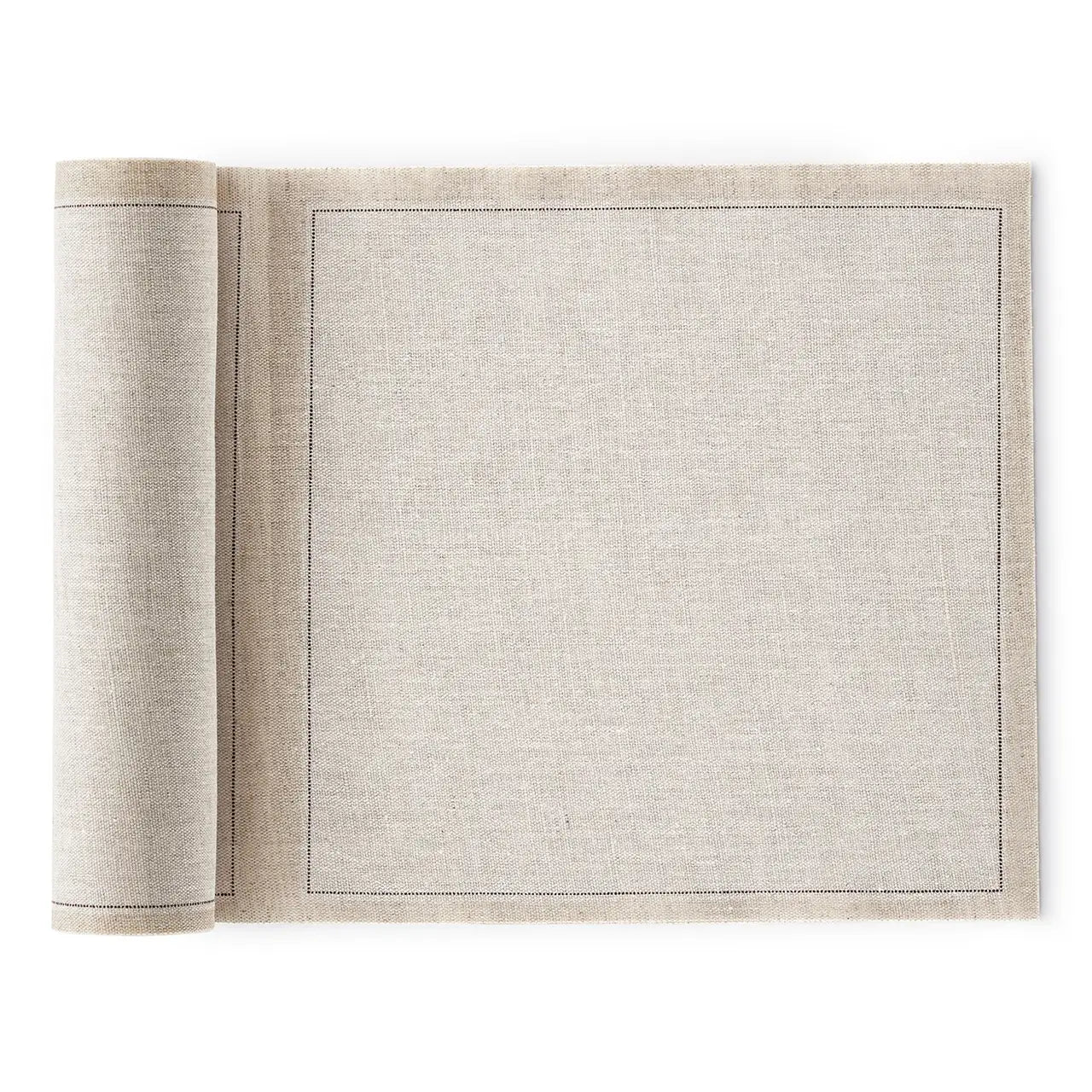 Natural Linen Luncheon Napkins