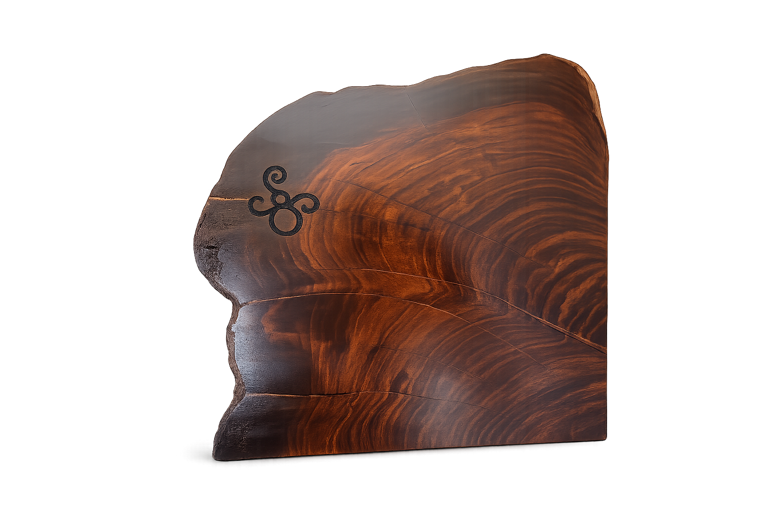 Corner Walnut Serving Board