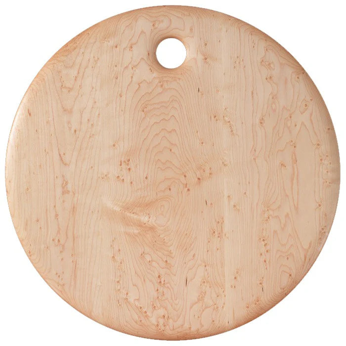 Bird's-Eye Maple Board Round 20"