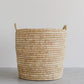 Jumbo Palm Leaf Round Laundry Basket