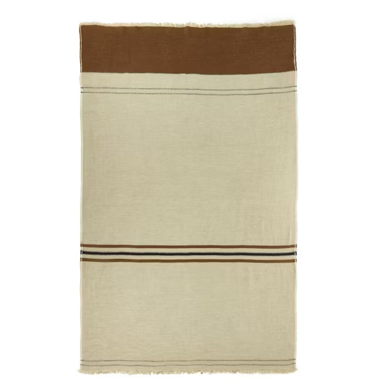 Beeswax Stripe Foundry Throw