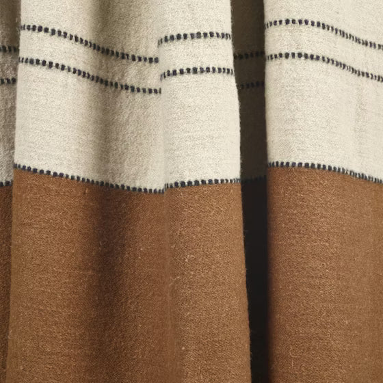 Beeswax Stripe Foundry Throw