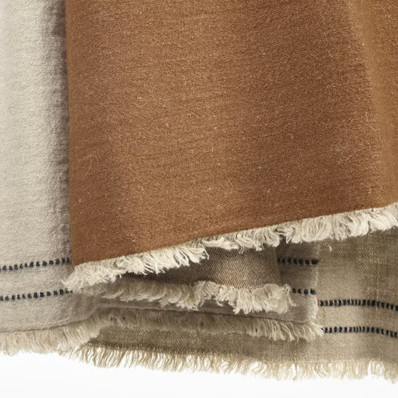 Beeswax Stripe Foundry Throw