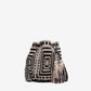 Helena Beige & Black Crossbody Bag