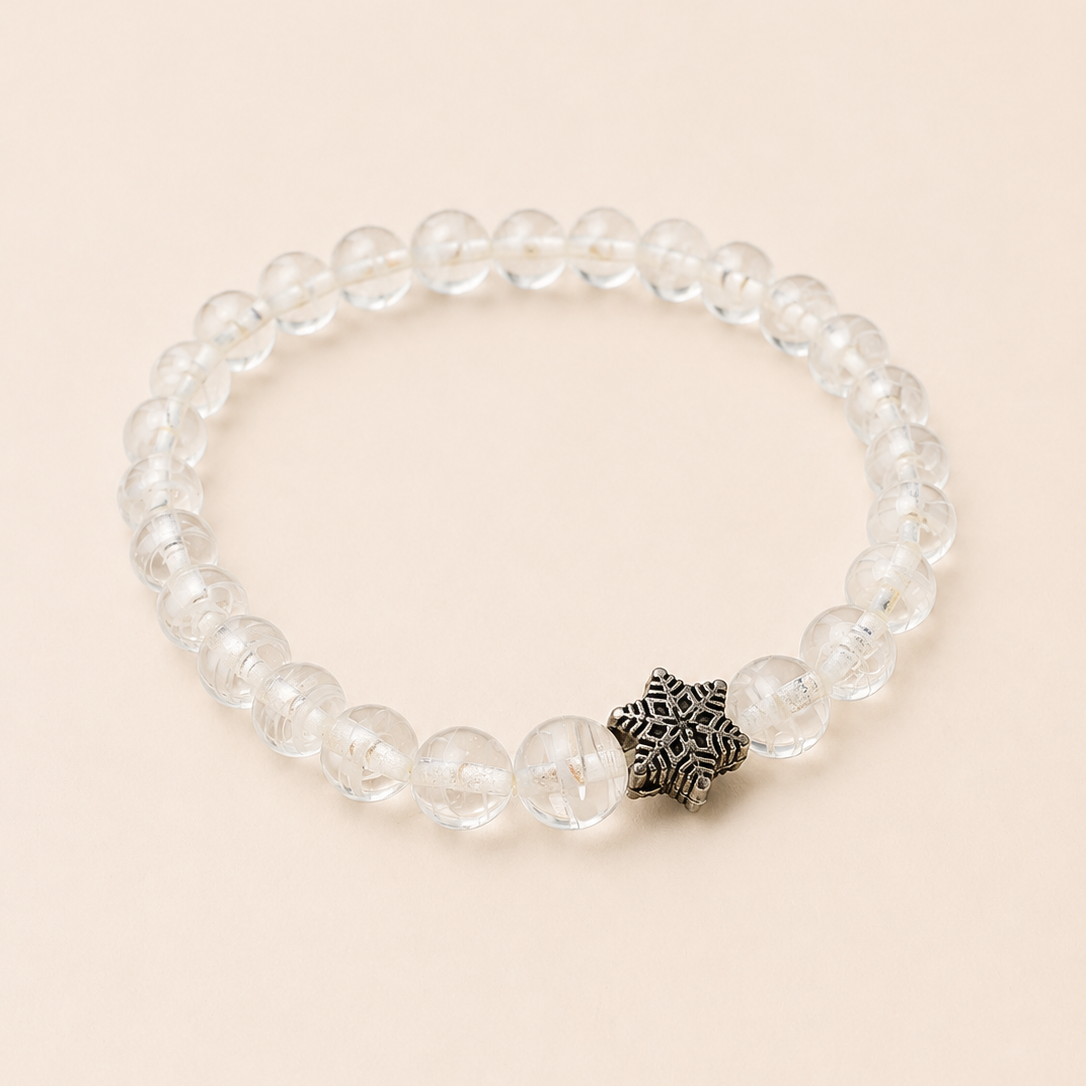 Vintage Glass Star Bracelet