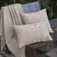 Jacquard Velvet Beige Pillow