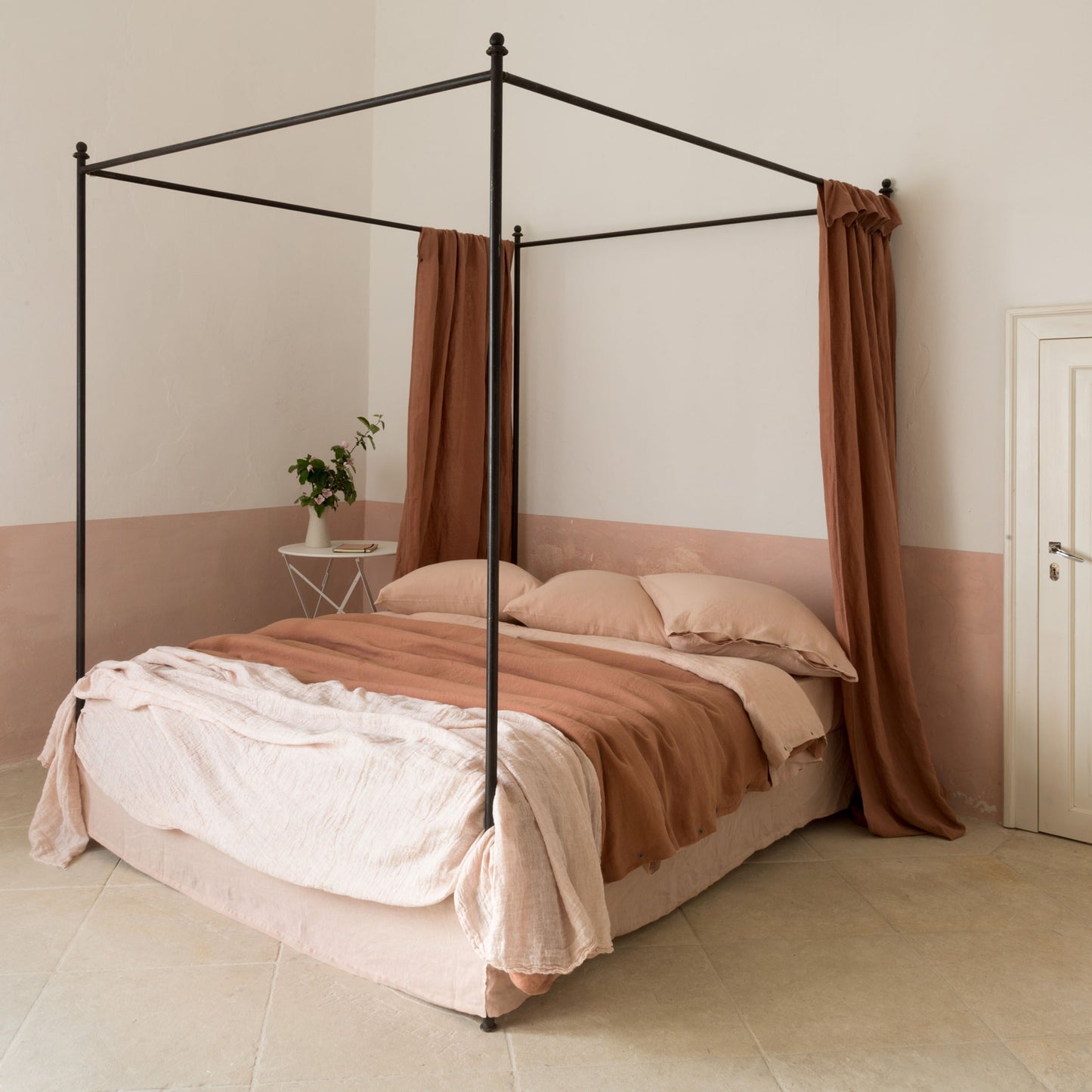 Cannelle Lissoy Washed Linen Duvet Cover