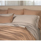 Nude Cotton Silk Duvet Cover