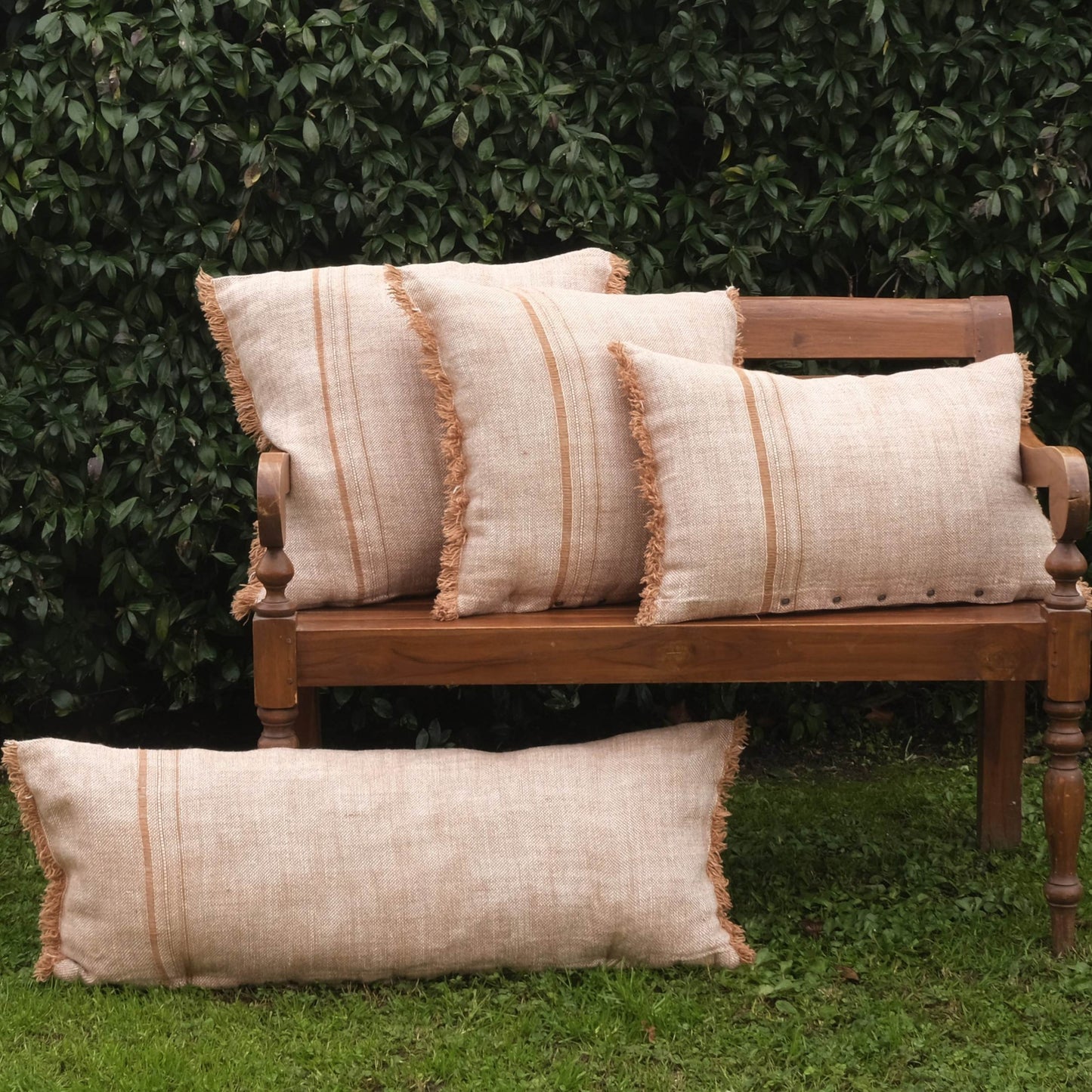 Chambray Stripe Long Lumbar