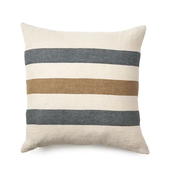 Dakota Stripe Belgian Pillow