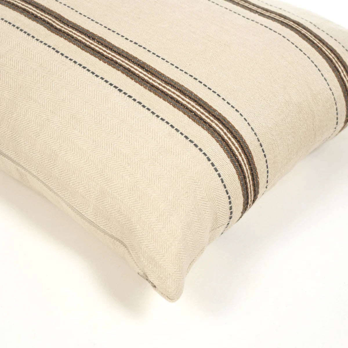 Tinos Striped Belgian Pillow