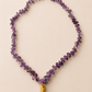 Medium Vintage Quartz Amethyst Necklace