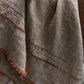 Chambray Stripe Lin Ancien Throw
